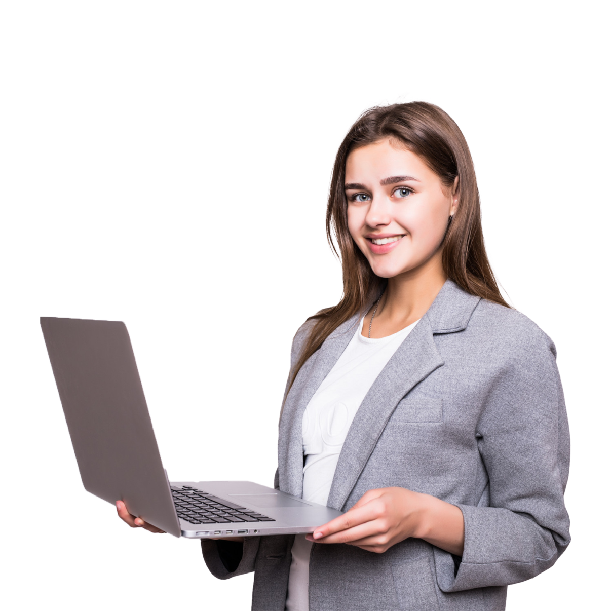 Profesional con laptop